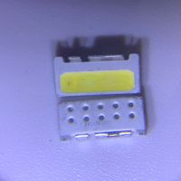 ขอบ Led แบบ Smd 50ชิ้น/ล็อต7032 6V 1W 160ma คูลไวท์พลังงานสูงสำหรับไฟด้านหลังทีวี