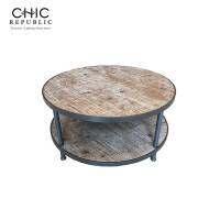 CHIC REPUBLIC ALMENA/81 โต๊ะกลาง - ดำ/ธรรมชาติ