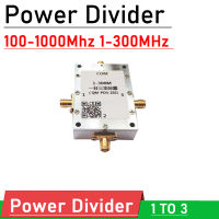 100-1000Mhz 1-300MHz RF Power Divider Combiner 1จุด3สำหรับ UHF VHF FM SDR 315M 433M 868M 900M ความถี่ Ham วิทยุเครื่องขยายเสียง