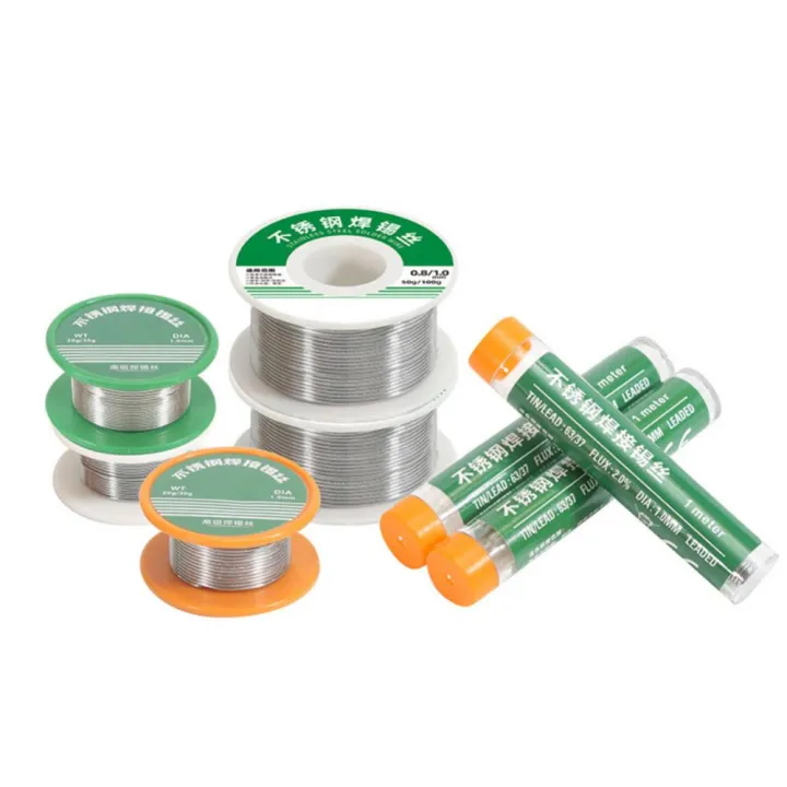 50g-lead-free-solder-wire-tin-wire-0-8-mm-unleaded-lead-free-rosin-core-for-electrical-solder-soldering-supplies-welding-wires