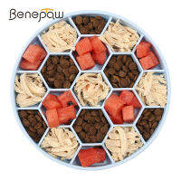 Benepaw Silicone Dog Food Bowl Eco-Friendly Anti-Gulping Strong Suction Anti-slip Pet Slow Feeder For Small Medium Large Dogs