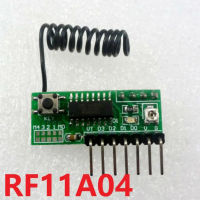 3-5V 433MHz 4Ch Decode Module Wireless RF Receiver Delay Board For EV1527 PT2262 Remote Control Relay Door Sensor RF11A04