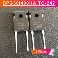 2ชิ้น DPG30I400HA TO-247 DPG301400HA TO-247-2ไดโอดการกู้คืนอย่างรวดเร็วประสิทธิภาพสูงการสูญเสียต่ำและการกู้คืนนุ่มไดโอดเดียว