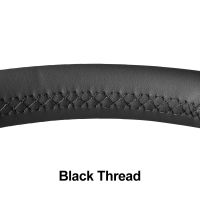 Hand Stitch Black PU Artificial Leather Car Steering Wheel Cover for Mercedes Benz E-Class W211 G-Class W463 2002 2003-2006 2007