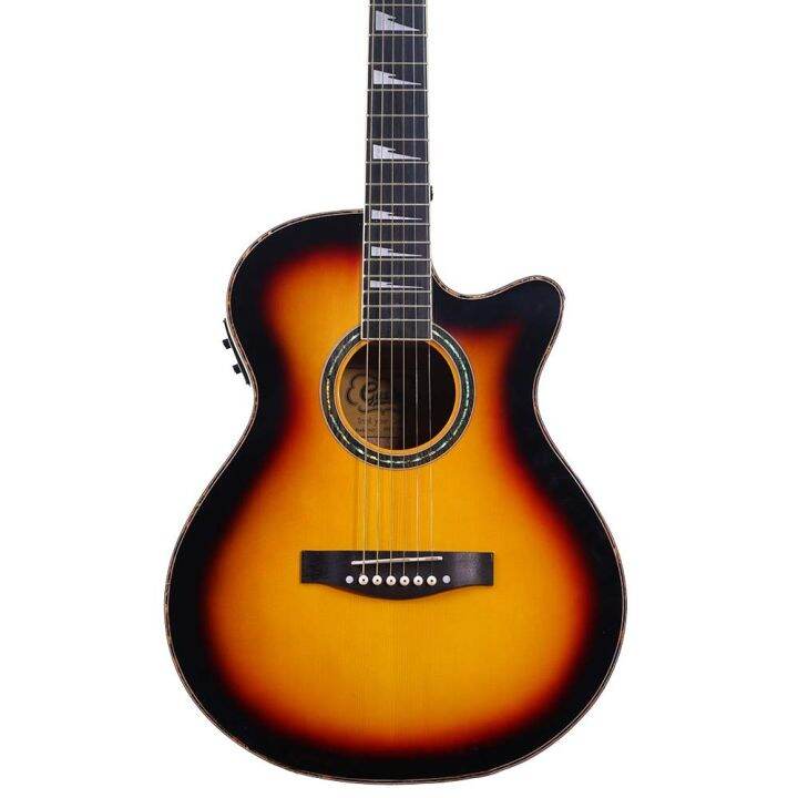 กีตาร์โปร่งไฟฟ้า-gusta-ogce-ii-40-acoustic-electric-guitar