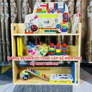 Giá Gỗ Để Đồ Chơi, Kệ Sách Đa Năng Cho Bé BENRIKIDS