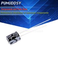 50PCS Higt quality 10V220UF 6*7mm 220UF 10V 6*7 Electrolytic capacitor WATTY Electronics