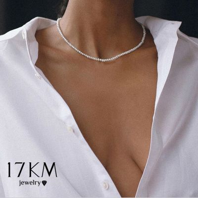 17KM Vintage Pearl Necklace For Women Fashion Coin Pendants Necklaces Simple 2022 New Portrait Pearl Chokers Jewelry Gift Headbands