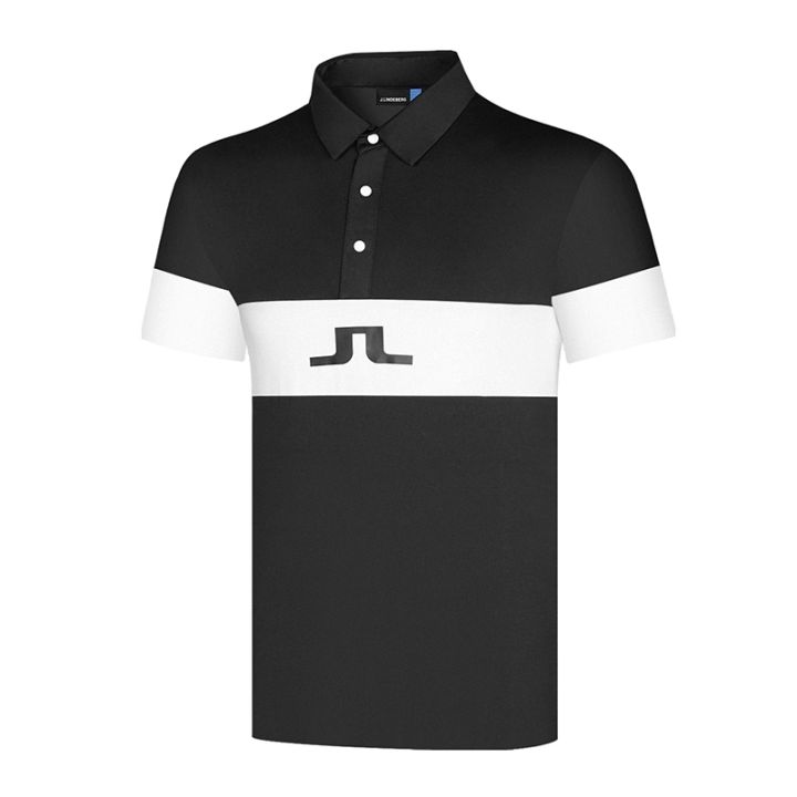 new-golf-mens-sports-polo-shirt-golf-short-sleeved-summer-quick-drying-ball-uniform-team-uniform-clothes-moisture-absorbing-tide-top-castelbajac-mizuno-pxg1-callaway1-xxio-utaa-ping1