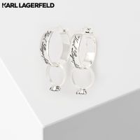 KARL LAGERFELD - HOTEL KARL HOOP EARRINGS 231W3922 ต่างหู