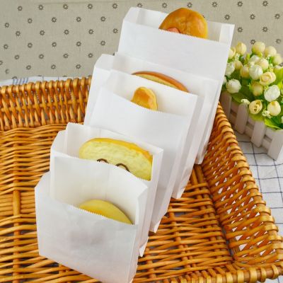 【YF】❖✹  20pcs Paper Fried Bread Hamburger Burrito Takeout Wrapping Proof Fast Food Toast