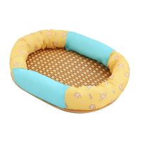 Summer Pet Bed Breathable Pet Rattan Mat Cats Nest Mat Ice Nest Dog Bed Cool Nest