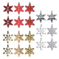 Christmas Snowflake Pendant Decor Snowflake Pendant Charm for Tree Reusable Christmas Snowflake Ornaments Crafting Accessory for Parties Weddings relaxing