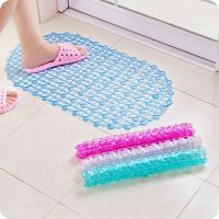 【CC】✌❣  Anti-slip Rectangle Anti-skid Mats Soft Massage Cup Anti-Bacterial Shower Foot Floor