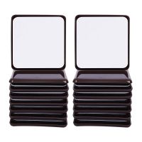 ♨ 16Pc Furniture Sliders And Gliders Square Self Adhesive Chair Leg Sliders Floor Protector Pads For Moving Furniture