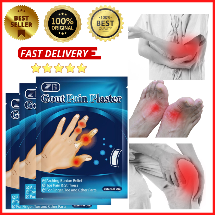 💥⚡️💪🏻 Gout Plaster Herbal Pain Relieve Treatment Hand Feet Wrist Leg ...