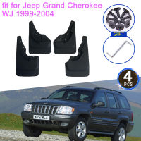 บังโคลนรถสไตล์ใหม่สำหรับ Jeep Grand Cherokee WJ 1999-2004อุปกรณ์เสริม2000 2001 2002 2003บังโคลนหน้าแผ่นกันกระเซ็นล้อหลัง4x รับประกัน