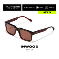 HAWKERS Carey Full Brown InWOOD Sunglasses For Men And Women. UV400 Protection. Official Product Designed In SpaIn HInW21WWX0