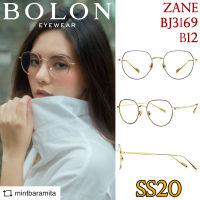 SS20 BOLON กรอบแว่นสายตา รุ่น ZANE BJ1369 B12 [Titanium]  แว่นของญาญ่า แว่นของเจเจ โบลอน แว่นสายตา สายตาสั้น สายตายาว สายตาเอียง