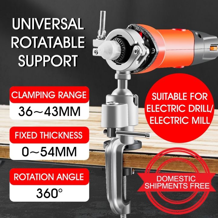 topvvoesi Electric grinder stand，Universal Clampon Grinder Bench Vise