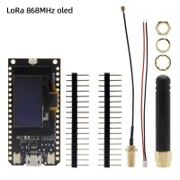 【100%-New】 azbdmp ลิลีโก®TTGO LoRa โมดูลไร้สาย ESP32 V1.0 868/915MHz LORA บอร์ดพัฒนา0.96นิ้วจอแสดงผล OLED WIFI บลูทูธสำหรับ Arduino