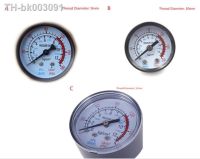 ✣▧ Diameter 9mm/10mm/13mm Double Scale Air Compressor Pneumatic Hydraulic Fluid Pressure Gauge 0-12Bar / 0-180PSI Thread