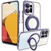 เคสสำหรับ VivoV29 Vivo V29 V 29 5G เคส V2250 2023ฝาหลังโปร่งใสโปร่งใสอะคริลิคเคสกันกระแทกมือถือที่ยึดกรอบ TPU แบบนุ่มทั้งหมดรวมถึงป้องกันการหล่น