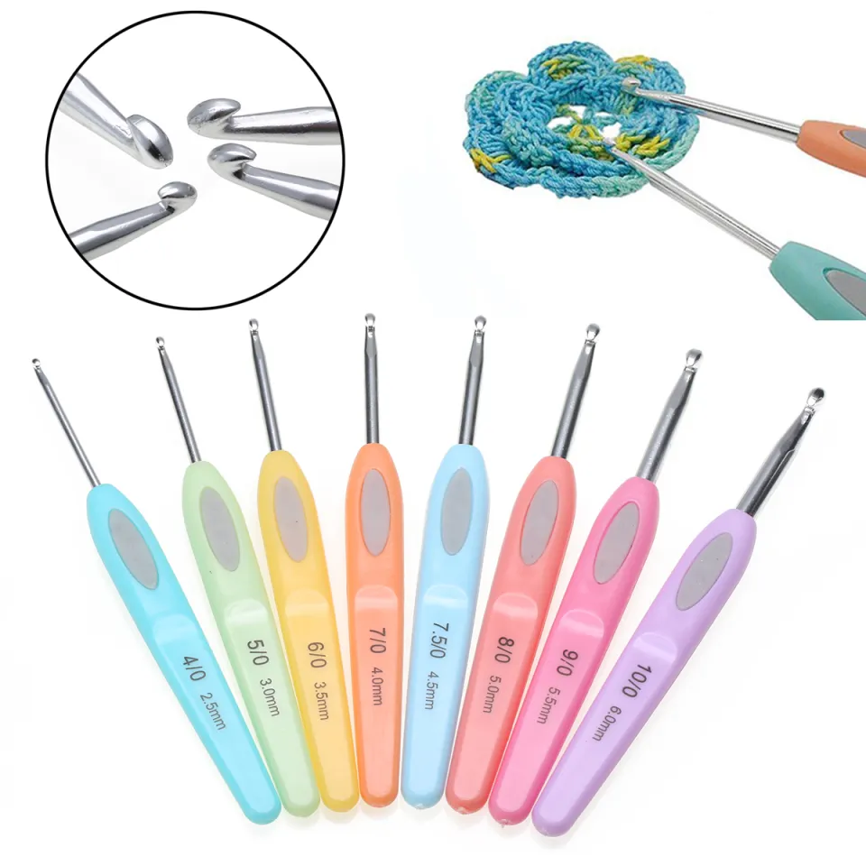 Crochet Hooks 2.5MM 3.0MM 3.5MM 4.0MM 4.5MM 5.0MM 5.5MM 6.0MM With