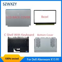 For Dell Alienware X15 R1 LCD Back Cover/Bezel/C Shell With Keyboard/Bottom Cover 0KXJ52 KXJ52 0NPXVC NPXVC 05VHRX 5VHRX 0TCTPN