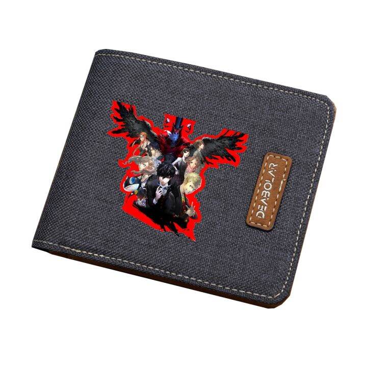 layor-wallet-อนิเมะ-persona-5กระเป๋าใส่เงินคอสเพลย์กระเป๋าสตางค์ใส่เหรียญและบัตรนักเรียนชายหญิงสั้นพิมพ์ลาย-carteira-กระเป๋าสตางค์กระเป๋าเงินวัยรุ่น