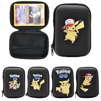 NEW Pokemon Cards Covers Pouch Pikachu Album Book 50 Capacity Card Holder Album Hard Case Book Holder Game Card Earphone Box Toy