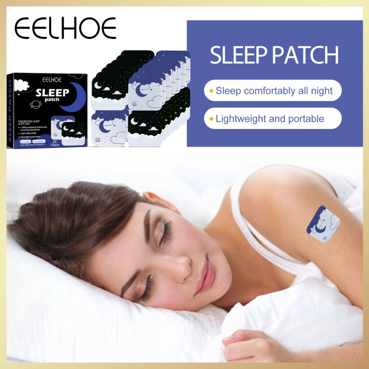 【hot Sale】eelhoe Natural Herbal Sleep Aid Patch Relieve Fatigue Stress 