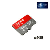 SanDisk Ultra MicroSDXC UHS-I 64GB ความเร็วสูงสุด 120 MB/s U1 A1  (SDSQUA4-064G-GN6MN)