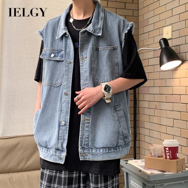 3xl denim vest sale