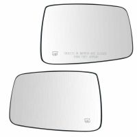 2X Rear View Mirror Electric Wing Door Heated Rearview Mirror Glass for Dodge Ram 1500 2500 10-18 68079362AA 68079363AA