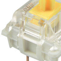 สวิทช์ SMD RGB แบบ DIY ทนทาน35ชิ้นสวิตช์ทนต่อการสึกหรอ RGB โปร่งใสสำหรับคีย์บอร์ดแบบกลไกสำหรับผู้เริ่มต้น