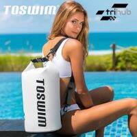 TOSWIM Multifunctional Waterproof Backpack Bucket Bag 15L กระเป๋าเป้กันน้ำ?% แบบสะพายข้าง