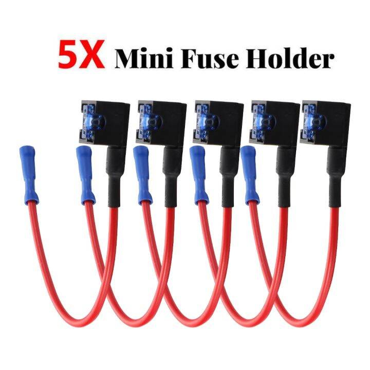 1/3/5 Pcs Mini Add A Circuit Standard Fuse Tap Car Mini Micro Blade
