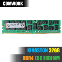 แรม KINGSTON 32GB DDR4 ECC LRDIMM LOAD REDUCED SERVER RAM MEMORY PC4 X99 C612 WORKSTATION SERVER DELL HP COMWORK