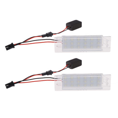 【สินค้าใหม่】โคมไฟขั้นบันไดไฟ LED รถยนต์สำหรับรุ่น Astra ของ Vauxhall คอร์ซาอินซิกเนีย2x LED Tigra Zafira 18