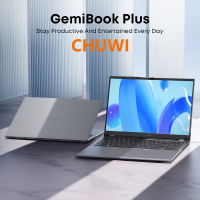 CHUWI GemiBook PLUS หน้าจอขนาดใหญ่15.6นิ้ว,โปรเซสเซอร์ N100 Intel,8G + 256G,10nm Quad-Core,IP จอ HD เต็มรูปแบบ,ขอบแคบพิเศษ,ถอดรหัส4K,WIFI6กล้องหน้าทางกายภาพทัชแพดขนาดใหญ่ตัวแรกของโลก