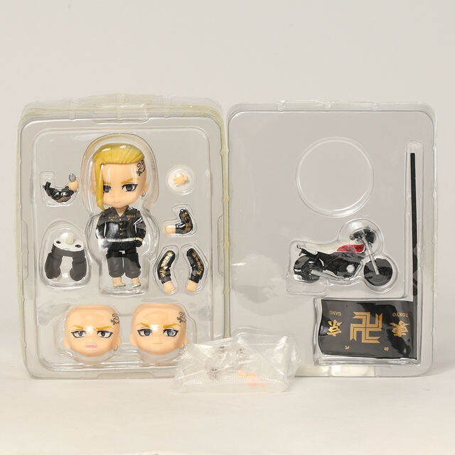 tokyo-revengers-pvc-ตุ๊กตาขยับแขนขาได้-draken-ryuguji-1813กล่องอนิเมะของเล่นโมเดล