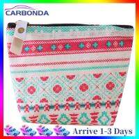 Quick ArrivalWomen Fashion Korean Zipper Portable Key Coin Canvas Purse Bag(Bohemia)Arrive 1-3 Days