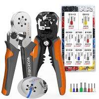 ▩✜ HSC8 6-4A/6-6A Crimping Pliers KitStripping Cutting Plier with Tube Terminal Suit WOZOBUY Brand Electric Tools Set