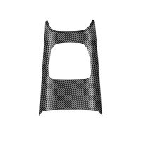 Interior Carbon Fiber Style Rear Seat A/C Vent Frame Air Outlet Cover for IONIQ 6 2022 2023+