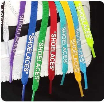 Reflective on sale flat shoelaces