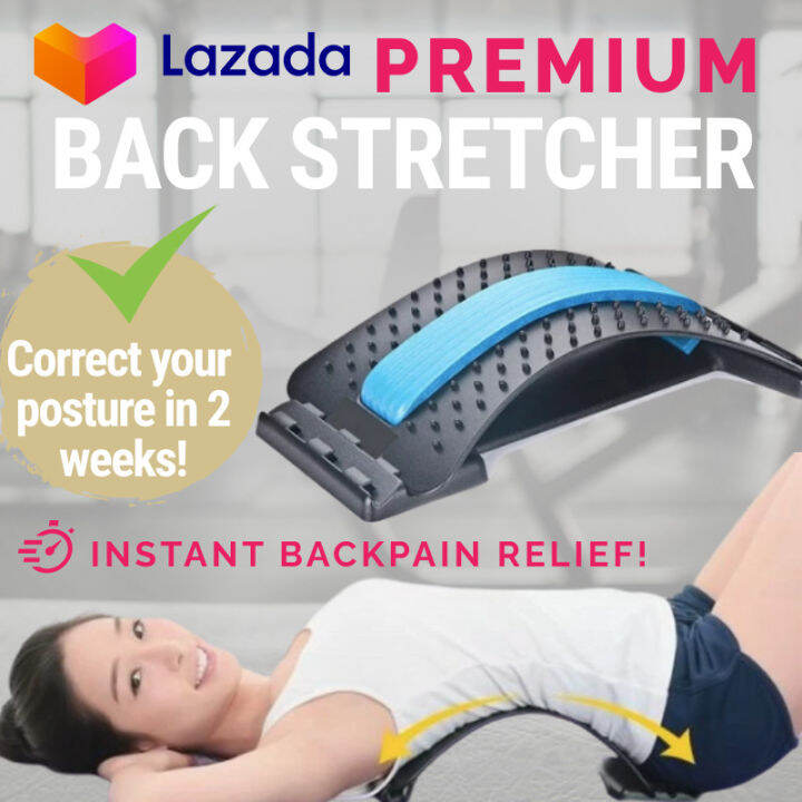 🔥SG READY STOCK🔥 Premium Quality Back Stretcher for Back Pain Relief
