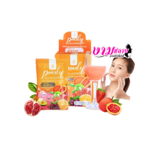 (1กล่อง)Pearly collagen plus เพิร์ลลี่คอลลาเจนพลัส 5 ซอง