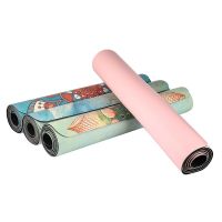 High Quality Custom Print Personalize 5mm PU Natural Rubber Yoga Mat