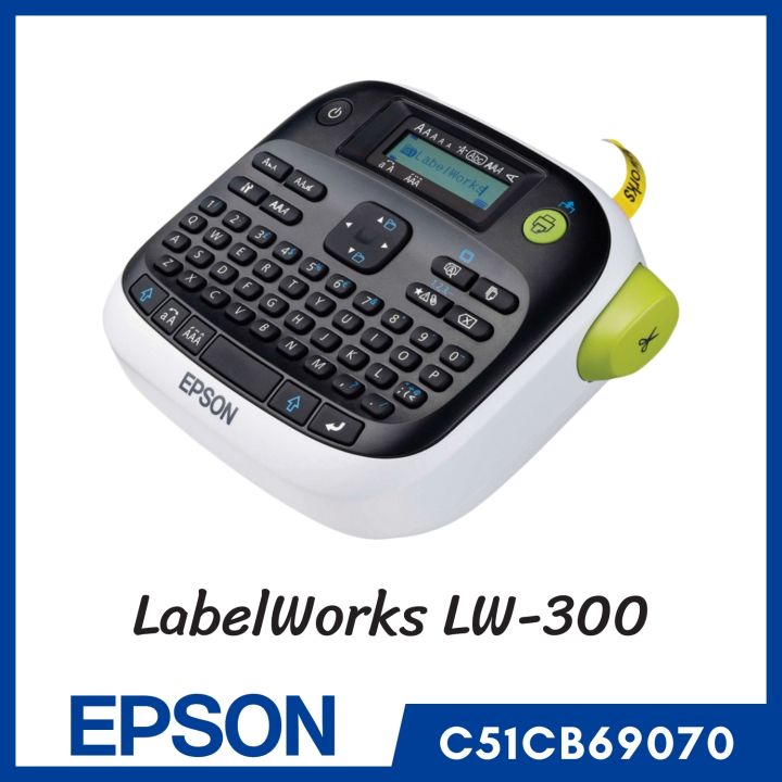 เครื่องพิมพ์ฉลาก-epson-labelworks-lw-300-c51cb69010-ตัวหนังสือภาษาอังกฤษ